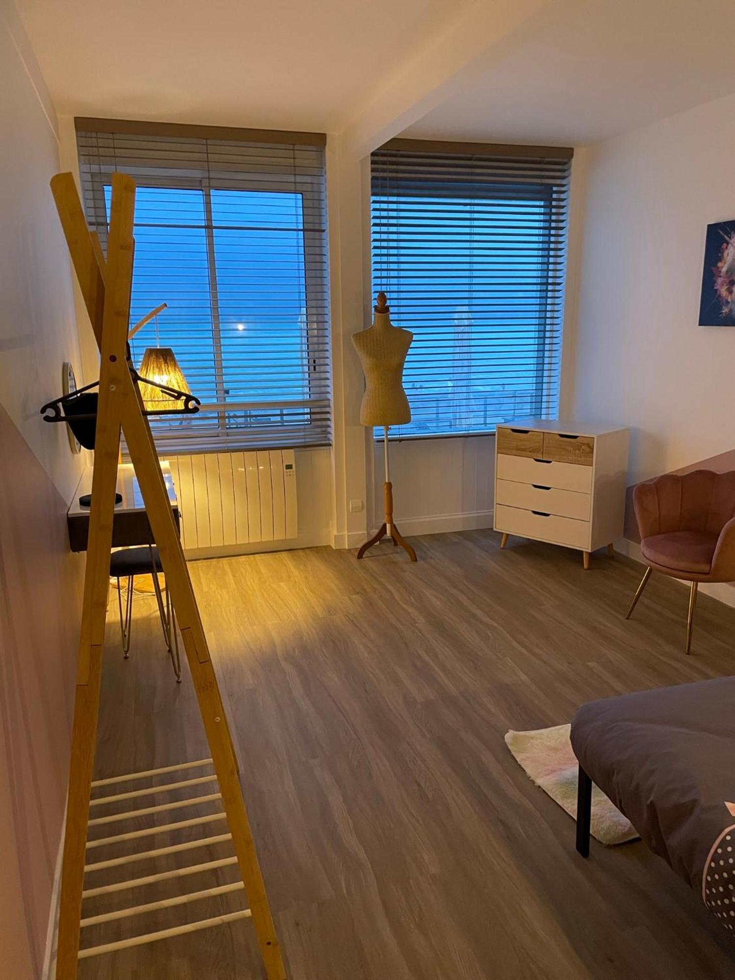Les Gites Panorama Et Perle Vue Mer Fécamp Szoba fotó